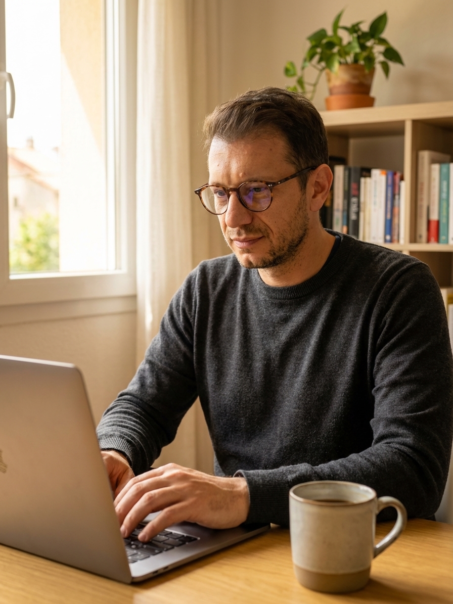 Andi working on the Saciabody Protocol